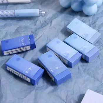 6 шт. шикарный градиентный ластик INS стиль карандаш резиновый милый стирательный ластик студент розовый