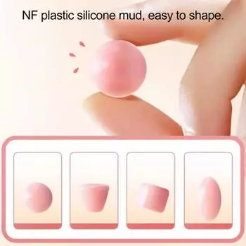 6 шт. силиконовые беруши шумоподавление моющиеся водонепроницаемые мягкие многоразовые средства защиты органов слуха концерты белый