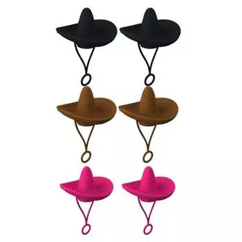 6 шт. силиконовые соломенные колпачки 6–10 мм пыленепроницаемые герметичные многоразовые пищевые бутылки соломенные пылезащитные стаканы стаканы соломенные топперы крышки из соломинок для питья воды A