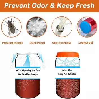 6 шт. силиконовых крышек для банок с газировкой, крышек для банок с пивом и колой, герметичных крышек для банок с газировкой, защитных крышек для банок с напитками, защитных крышек для бутылок с газировкой