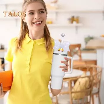 6 шт. силиконовых соломенных чехлов, ромбовидные соломенные насадки для чашек, многоразовые соломенные колпачки, красочный соломенный декоративный набор для дома и путешествий 6pcs