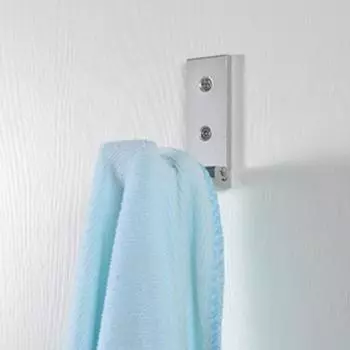 6 шт. складной крючок для одежды, экономящий место на стене, алюминиевый настенный крючок с сильной загрузкой для полотенец для дома чёрный
