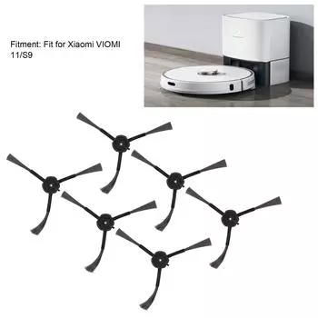 6 шт. сменная боковая щетка для пылесоса, аксессуары для боковой щетки для Xiaomi VIOMI 11/S9