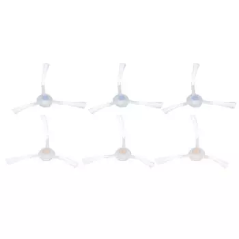 6 шт. сменная боковая щетка для пылесоса, подметальная машина, боковая щетка, аксессуары для NARWAL J1