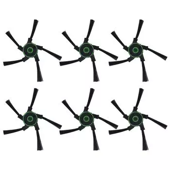 6 шт. сменные боковые щетки для подметального робота, подходят для серии Roomba S9