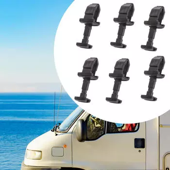 6 шт. сменные зажимы для холодильника для автофургона, 617772, прочные, удобные, простые в использовании, практичные детали