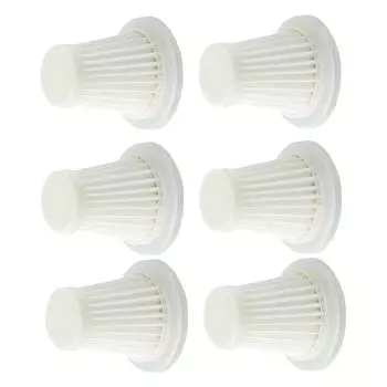 6 шт сменных фильтров для PeroBuno для автомобильных пылесосов Saker