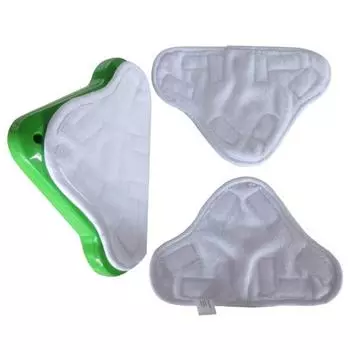 6 шт. сменных накладок для швабры, супермягкие, экономящие труд, экологически чистые, хорошие сменные паровые детали