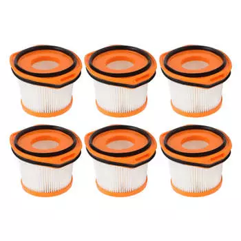 6 шт. сменный фильтр для пылесоса Shark WS620 WS630 XFFWV360 запасные части для поломоечных машин
