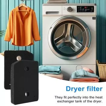 6 шт. сменный фильтр для сушильной машины Miele T1 с тепловым насосом 9164761 фильтр из вспененного ворса профессиональные запасные части для сушильной машины аксессуары 6pcs