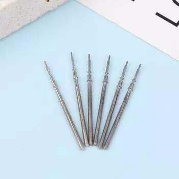 6 шт. стальных деталей заводной головки, стальной стержень часов для Vk63 Vk64 Vk67 Vk68 Vk61, кварцевый механизм, стержень, универсальная ручка, стержень