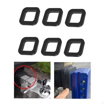 6 шт. стопорная накладка приемника сцепного устройства 2 дюйма для прицепа, прочная между и буксирными сцепками