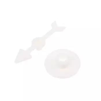 6 шт. Стрелка Диск-вращающаяся пластиковая пешка Шахматная настольная игра и карточные игры Аксессуары A1