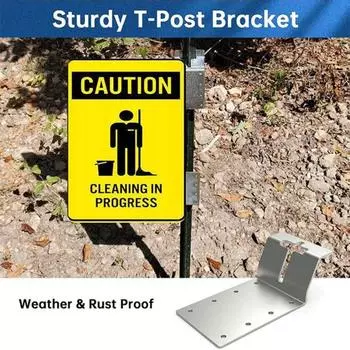 6 шт. сверхпрочный плоский кронштейн для мебели, держатель для столба забора, устойчивый к коррозии, простой монтаж, угловой кронштейн, аксессуары 6pcs