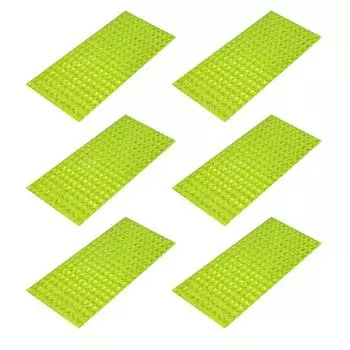 6 шт. светоотражающая наклейка для велосипеда, высокая видимость, ночная езда, MTB, горная езда, обод колеса велосипеда, скутера, защитный отражатель, наклейка, лента красный