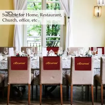 6 шт. табличек на стулья, зарезервированные церковные скамьи, таблички с напечатанными словами, для свадеб, мероприятий, вечеринок, праздников, подставок, скамейки, зарезервированные, подвесные вино красного