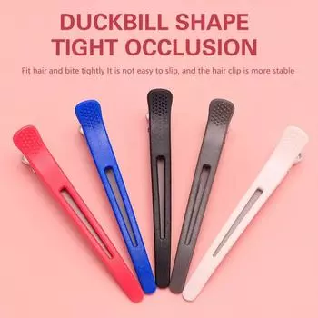 6 шт. термостойкие заколки для салонной стрижки, антистатические карбоновые заколки для волос, профессиональные женские инструменты для укладки, аксессуары фиолетовый