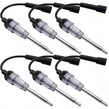 6 шт. Тестер свечей зажигания автомобиля - Тестер свечей зажигания Тестер катушки зажигания двигателя, Тестер свечей зажигания, Автомобильный набор тестеров свечей зажигания 6pcs