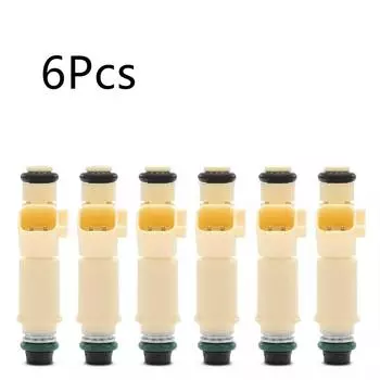 6 шт. топливных форсунок для Mazda Tribute 2001 2002 2003 2004 V6 3.0L БЕНЗИН AJ0313250A