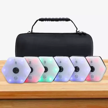 6 шт. тренировочные фонари для прыжков, ловкости, футбола, футбола