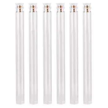 6 шт. трубка для благовоний, прозрачная акриловая съемная герметичная крышка, держатель для благовоний, настольная курильница, благовония для йоги, медитации
