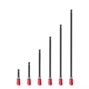 6 шт. удлинитель для бит шестигранный гнездо 6,35 мм удлинитель держатель бит для электродрели электрический ключ винт