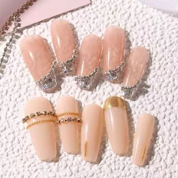 6 шт. украшение для ногтей из искусственного жемчуга DIY декоративное красивое искусство металлическое украшение для маникюра салонные аксессуары G