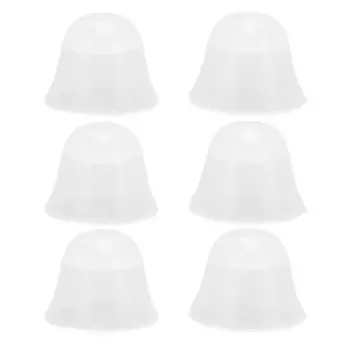 6 шт. Универсальные мягкие удобные силиконовые вкладыши для слуховых аппаратов, сменные вкладыши для слуховых аппаратов Medium 4.75L