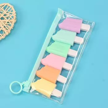 6 шт./упак. милый Kawaii Iscream Lytwtw s мороженое карамельный цвет хайлайтер офисные школьные принадлежности подарок