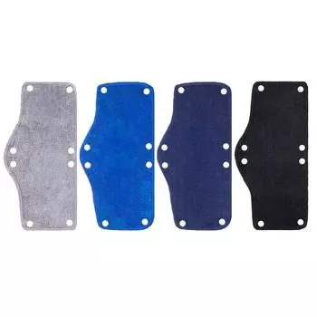 6 шт./упак. Подкладка для шлема, мягкая, удобная, хлопковая, пристегивающаяся, повязка от пота, летняя, впитывающая пот, моющаяся, аксессуары для шлема серый