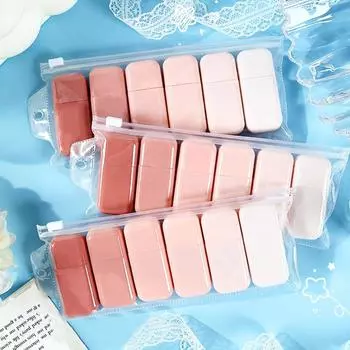 6 шт./упак. Портативная корректирующая лента Милые корректирующие канцелярские товары Простая корректирующая лента Подарок для студента 4