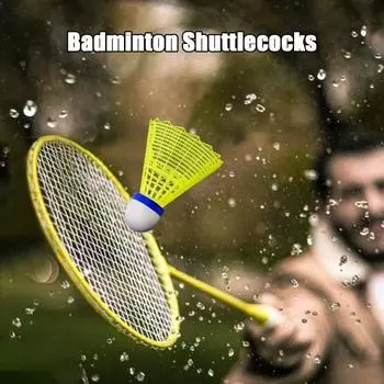 6 шт. в упаковке нейлоновых воланов для бадминтона, воланы из нейлона, мячи для бадминтона для тренировок в помещении и на открытом воздухе A