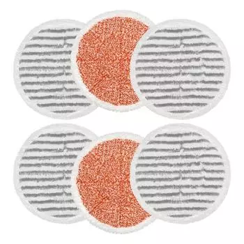 6 шт. в упаковке S7000 сменные насадки для паровой швабры, запасные части для паровой швабры серии Shark S7000AMZ S7001 S7001TGT S7000, микрофибра