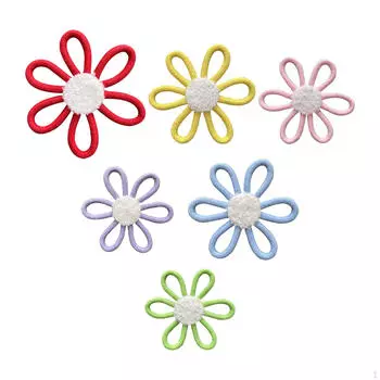 6 шт. в упаковке тканые настенные подвески, декор, декор в стиле бохо для весеннего общежития и Style B