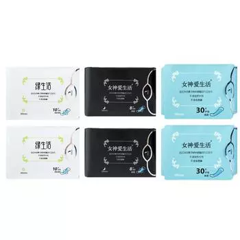 6 шт. в упаковке, женские гигиенические прокладки с анионами, брендовые гигиенические прокладки с анионами, поставщик оригинального производителя, женские гигиенические прокладки, 96 шт.