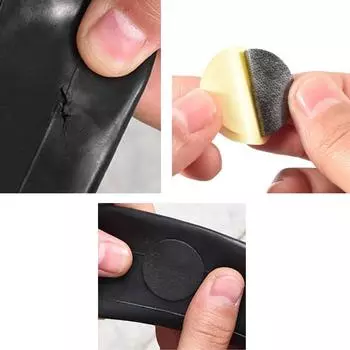 6 шт., велосипедная заплата без клея для ремонта шин, внутренние повреждения шин