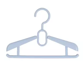 6 шт. выдвижная вешалка для хранения одежды куртка брюки рубашка платье сушилка для балкона синий синий