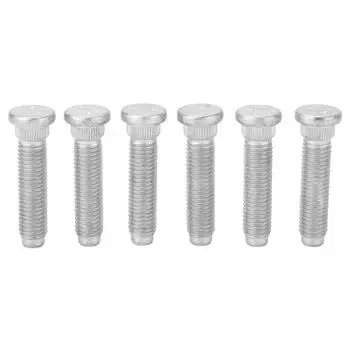 6 шт. задние двойные шпильки для колес YC151118CA M14 60 мм устойчивые к царапинам металлические шпильки для задних колес для транзита