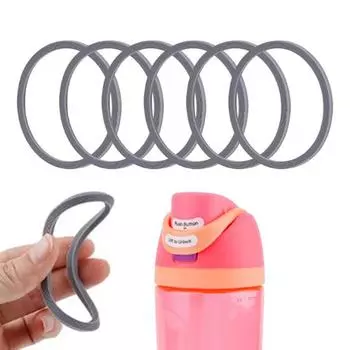 6 шт., замена прокладки для бутылки с водой для Owala FreeSip, легко заменить силиконовое уплотнение крышки, уплотнительное кольцо, уплотнительные прокладки 6pcs