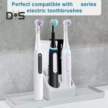 6 шт. Защитные чехлы для зубных щеток с вентиляционным отверстием, пищевые, без BPA, многоразовые защитные пылезащитные чехлы для серии IO прозрачный