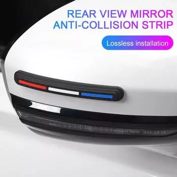 6 шт., защитные ограждения для краев двери автомобиля, невидимый дизайн, защищает двери, зеркала, ручки, дверные полоски для всех моделей автомобилей A