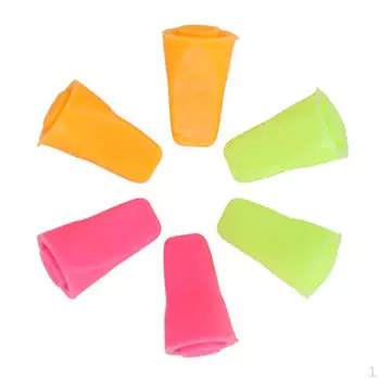 6 шт. Защитные приспособления для вязания, стопоры для рукоделия, 2,5x1,5 см