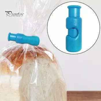 6 шт. зажимы для сумок, зажим для закусок, простой в использовании уплотнительный зажим для хлеба для хранения продуктов, зажим для пластиковых пакетов, зажимы для пищевых продуктов для сумок 6pcs зелёный