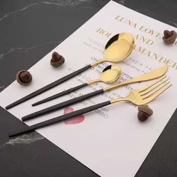 6 шт. зеркальные столовые вилки столовые приборы золотые вилки из нержавеющей стали столовые приборы кухонное столовое серебро западная столовая посуда набор вилок для ресторана серебряный