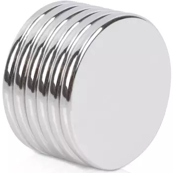 6 штук сверхпрочных магнитных дисков 20 мм x 2 мм, сильные неодимовые магниты, используемые для офисных архитектурных научных моделей, магниты, магниты, офис,