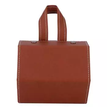 6 слотов складной солнцезащитные очки очки дорожный органайзер кейс контейнер подвесной держатель коричневый коричневый