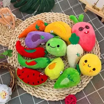 6 см держатель для ключей мягкая игрушка плюшевая игрушка фрукт плюшевая кукла плюшевый брелок овощ плюшевая игрушка pears