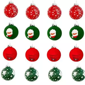 6 см веселые рождественские шары украшения елочный шар подвеска для дома новогодняя вечеринка украшения праздничные принадлежности