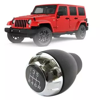 6 Speed Manual Shift Knob Part# 68085312AB For 2011-2018 Jeep Wrangler (JK)