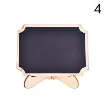 6 стилей мини-деревянная доска для доски для сообщений, небольшая подставка для доски для объявлений